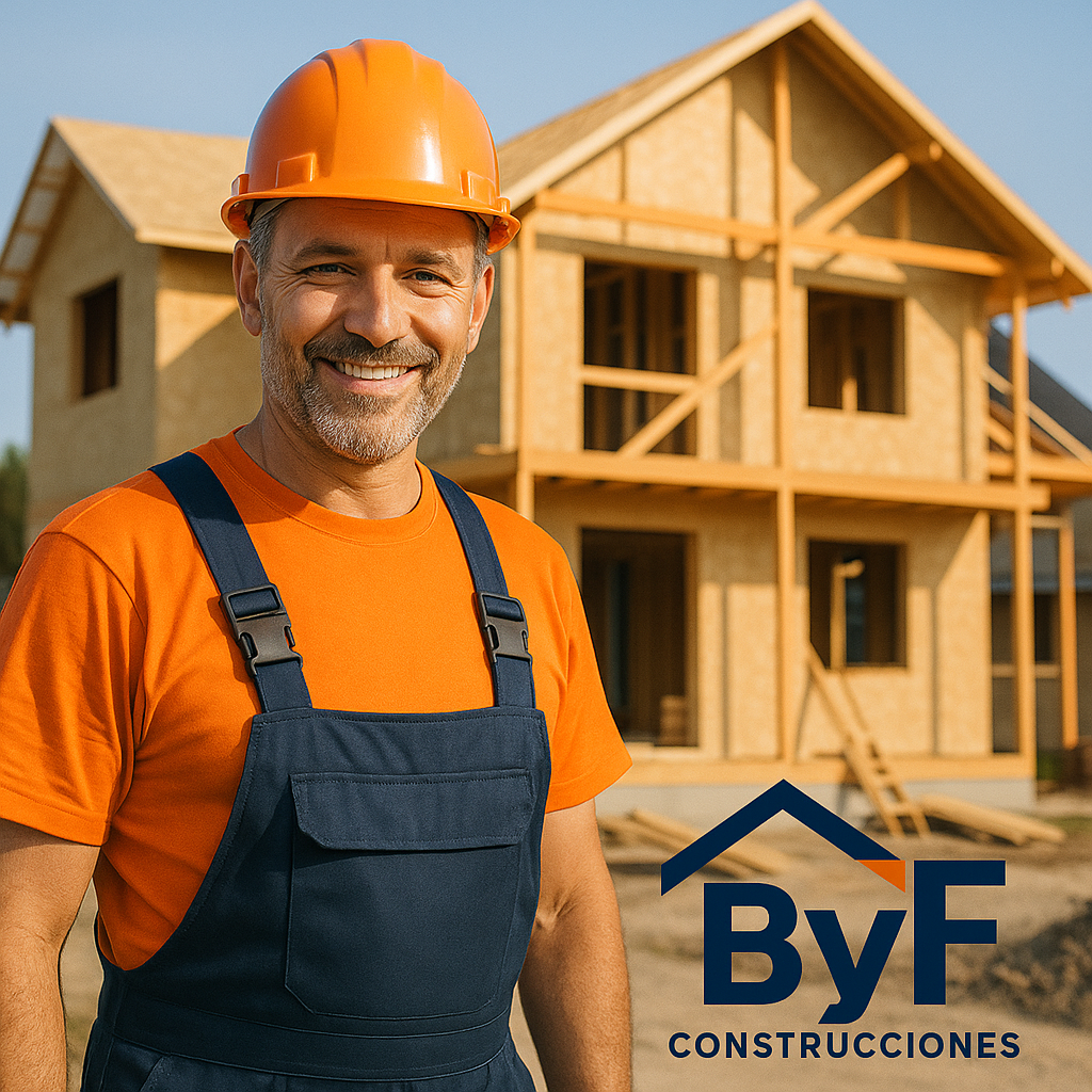 Equipo profesional ByF Construcciones trabajando